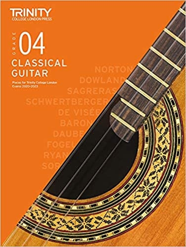 Trinity Classical Guitar Exam Pieces From From 2020-2023: Grade 4