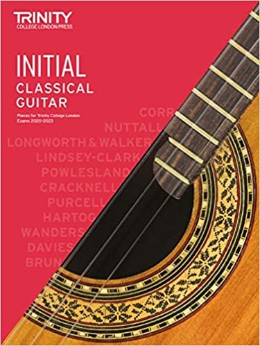 Trinity Classical Guitar Exam Pieces From 2020-2023: Initial