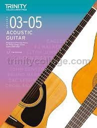 Trinity Acoustic Guitar Exam Pieces From 2020-2023 Grade - 3-5